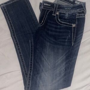 Miss Me Dark Wash Skinny Jeans